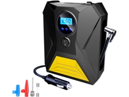 Bomba elétrica Amosfun com visor digital para encher pneus (S)