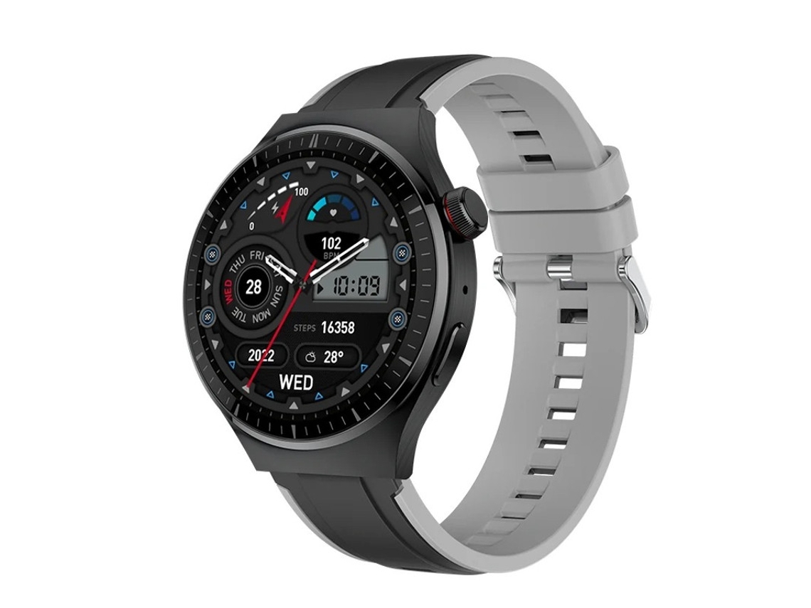 Smartwatch Com Chamadas Bluetooth 256MB De Memória E Reprodução De Música Preto Yizhood