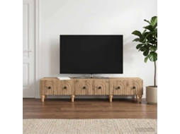 Vidaxl Gabinete Para Tv 147 X 34,5 X 30 Cm Carvalho Arttisan