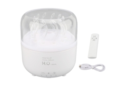 Aromatizador Laxiscreed Com Luz Led De 7 Cores E Função De Temporizador
