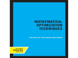 Livro Mathematical Optimization Techniques de University of California Press (Inglês)