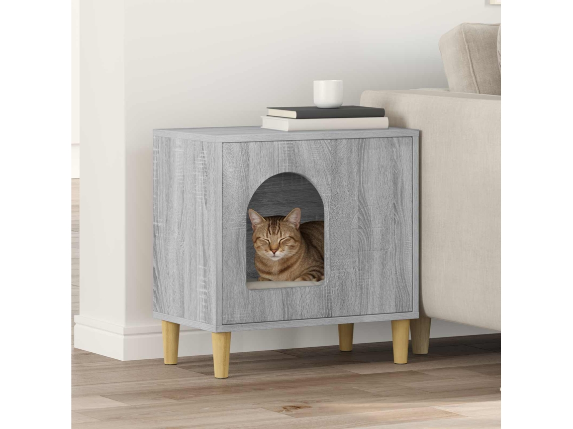 Vidaxl Casa Cinza Sonoma 51 X 30 X 52 Cm
