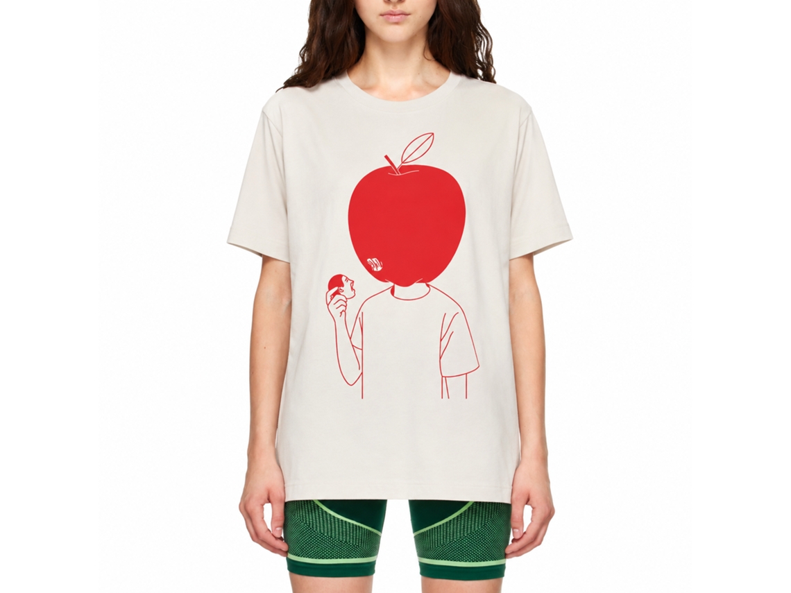Rockinstone An Apple A Day Staselė Jakunskaitė T-shirt Unique Designer Style