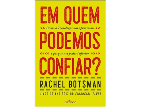 Livro Em Quem Podemos Confiar? de Rachel Botsman