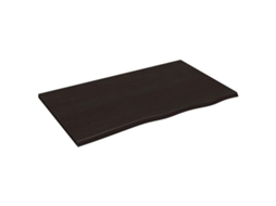 Table Top, Table Tops Vidaxl Marrom Madeira (100 X 60 X 2 Cm)