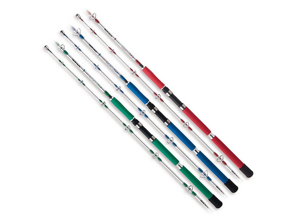 Cana Jigging Cubera Dock Colorido 1.83 M / 40 Lbszunzun