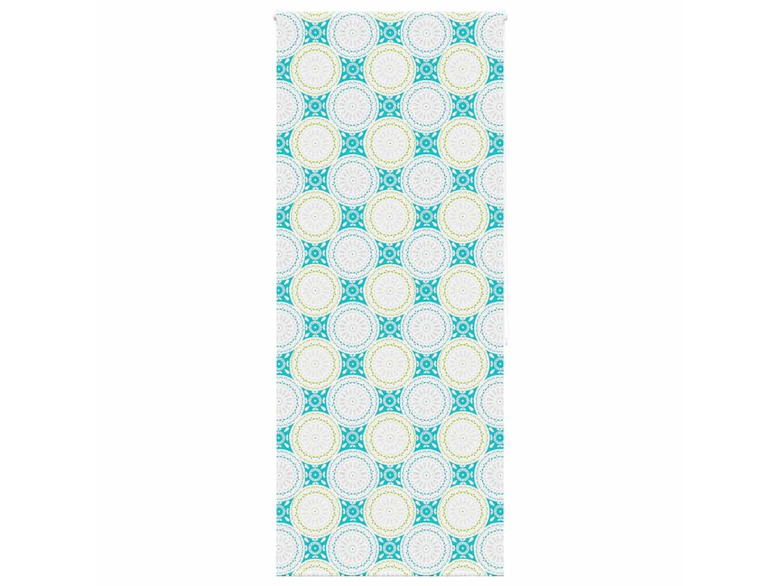 Shower Roller Blind,  Shower Roller Blinds Vidaxl Azul Tecido (90 X 240 Cm)