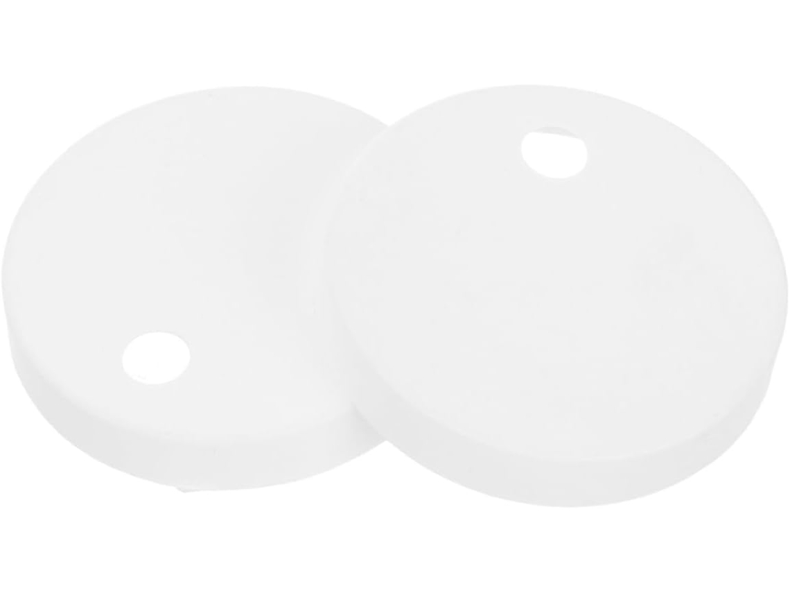Tampas De Fuso Plástico Branco Kisangel Peças Reposição Assento Sanitário Acessórios Decorativos