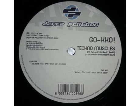 Vinil Techno Muscles Dance Pollution