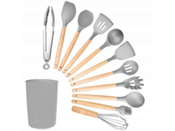 Jogo De Utenslios De Cozinha Da64a Com 12 Peas E Recipiente Nostalgia88
