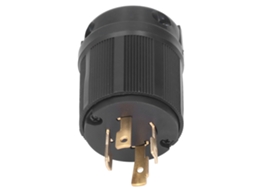 Plug Industrial De Bloqueio De 4 Furos Pa66 Latão Para Secadoras, Fogões - Ac260/450v 30a
