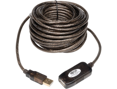 Cabo de Dados TRIPP LITE (USB A - 4.8 m - Preto)