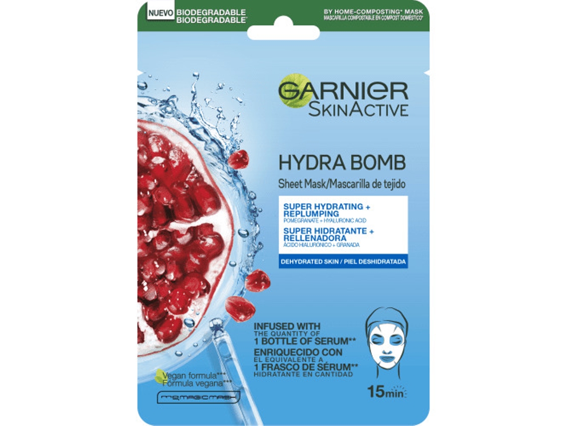 GARNIER Máscara Hidratante Revitalizante 28G