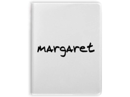 Carnet De Notas Com Sopa De Cobertura Com Nome Inglês Margaret