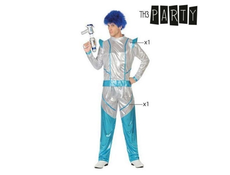 Fantasia para Adultos Soldado espacial Azul - M/L