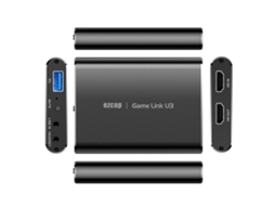 Mali ezcap371 Game Link U3 Caixa de Captura de Vídeo 4k Loop Out Gravador Hd 1080p Conversor Usb3.2 com Mic In Line In Plug And Play