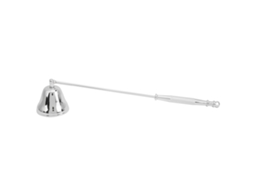 Apagacandelas De Acero Inoxidable Con Mango Largo Y Forma De Campana Para Extinguir Velas Accesorio Plata