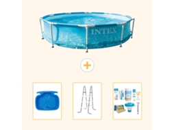 Piscina com Estrutura Redonda 305x76 Cm 4 peças S22440 INTEX