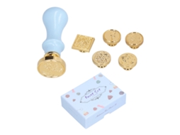 Kit Selo Cera Fácil Usar Durável Anti roxo Versátil Azul