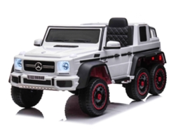 Mercedes-benz G63 6x6, 12v Com Pneus De Borracha E Muito Mais!