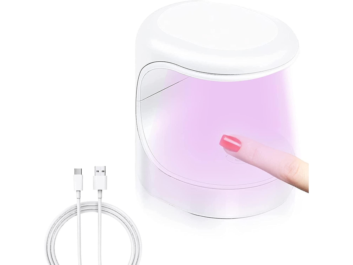 Mini Lâmpada Uv Para Unhas, Secador De Unhas Em Gel Led, Lâmpada Uv, Ferramentas De Manicure Caseira. Ly Ebike