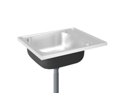 Kitchen Sink, Kitchen Sinks Vidaxl Prateado Aço Inoxidável (500 X 600 X 155 Mm)