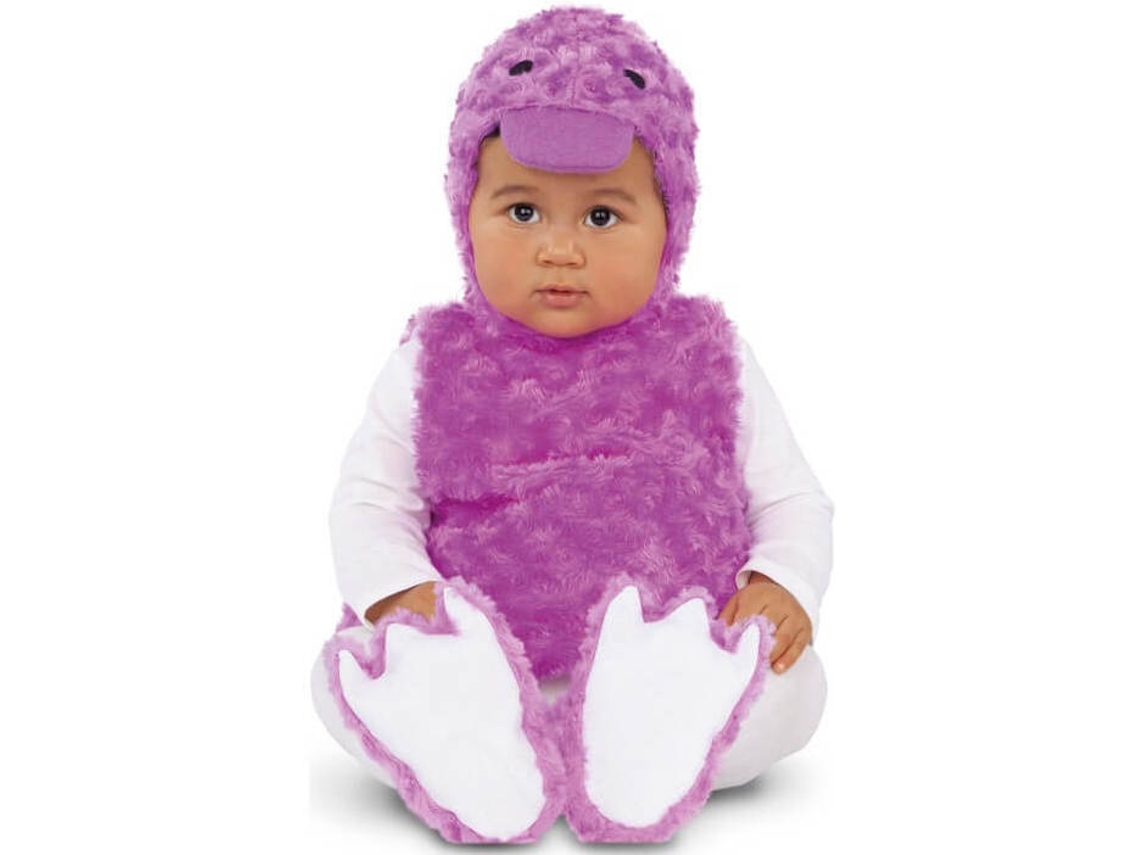 Fato de Bebé DISFRAZZES Patinho Roxo (Tam: 6 a 12 meses)