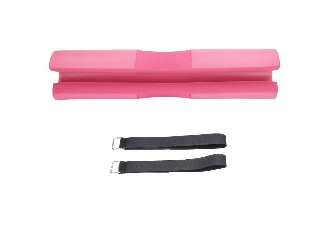 Protetor De Pescoço E Ombros Para Barra, Acolchoado Para Agachamentos, Avanços E Elevação De Quadril Rosa