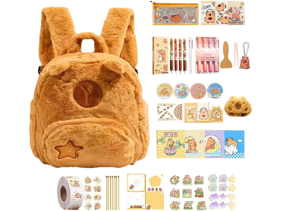 Mochila escolar Fofa de grande capacidade para materiais escolares VAYOTOY