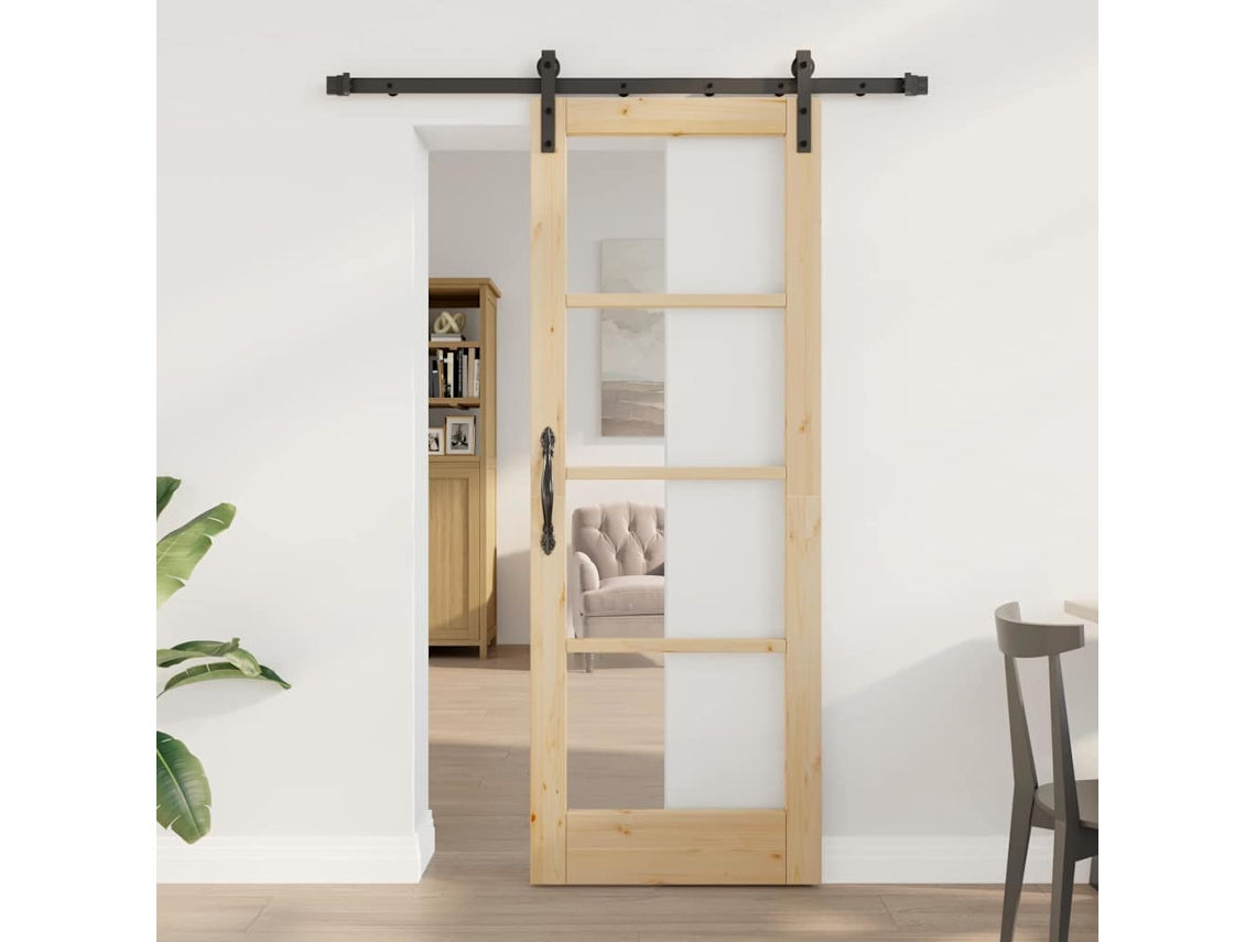 Vidaxl Porta Deslizante Orkdal Natural 73,5 X 198,5 Cm