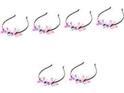 Conjunto De 6 Faixas De Cabelo Com Decorações Para Meninos E Meninas, Acessórios De Cabelo Para...