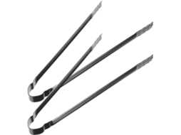 Pinça Para Churrasco Toyvian De 2 Peças Com Ângulo, Tesoura Extensível, Pinça De Madeira Para Churrasco, Ferramentas