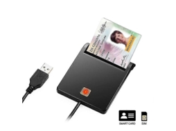 Lurelia Leitor Smart Card Usb 2.0, Sim/cac/id, Ccid/iso 7816