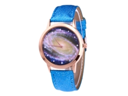 Relógio de Pulso de Liga Business Casual Azul Royal com Movimento de Quartzo