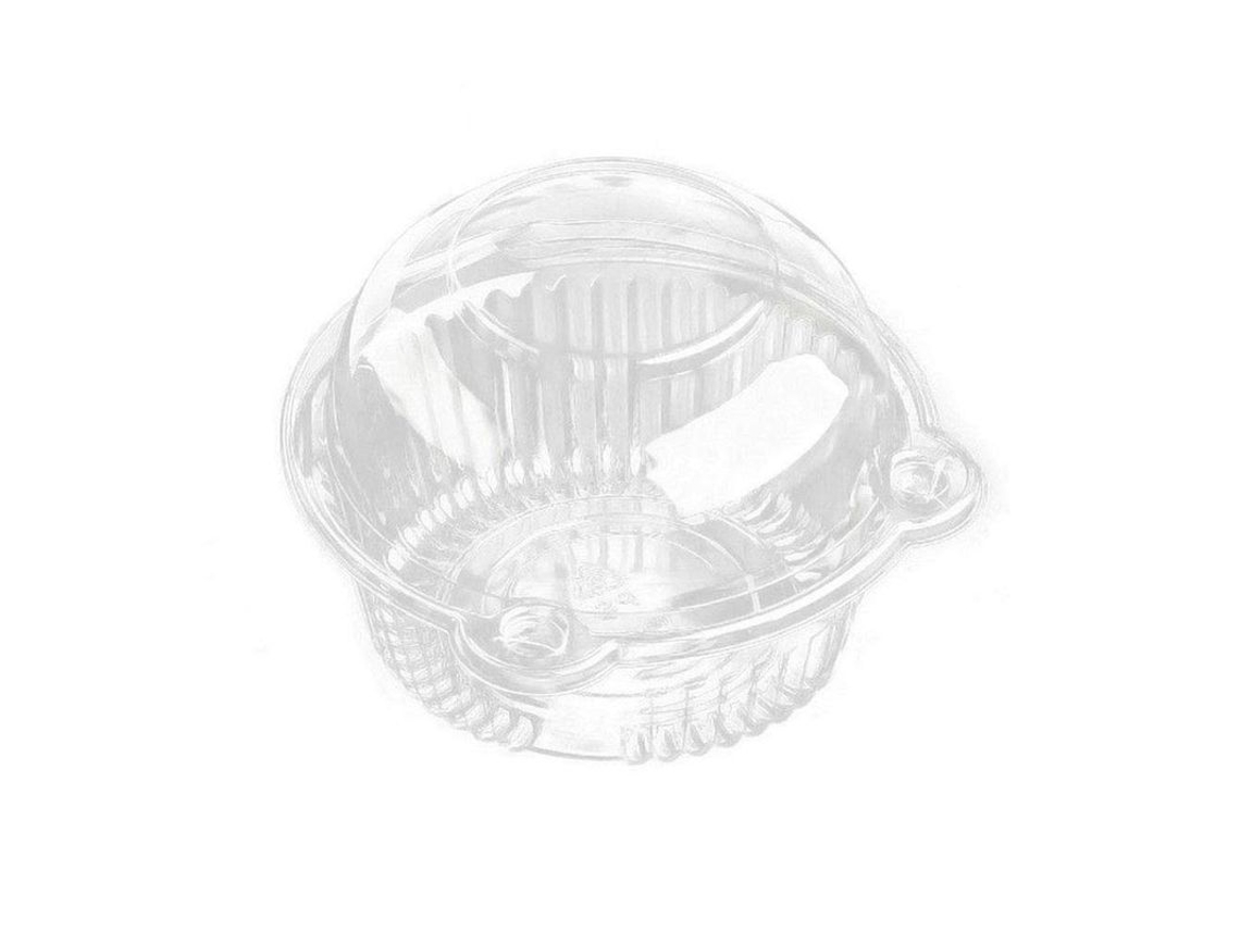 2026 contenedores Individuales para Cupcakes de Plástico Transparente Desechables Con Tapa Domed 50 Piezas