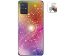 Capa Samsung Galaxy A71 TUMUNDOSMARTPHONE Abstrato Multicor