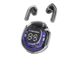 Fones de Ouvido Sem Fio Tws Bluetooth 5.3, Cancelamento de Ruído, Controles de Toque MDUG (preto)