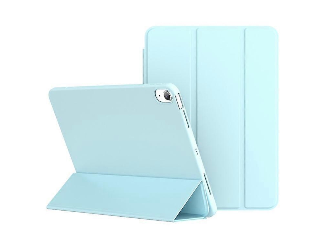 Capa Dobrável Em Couro E Tpu Para Ipad 10.9 (2022) Com Suporte Triplo.