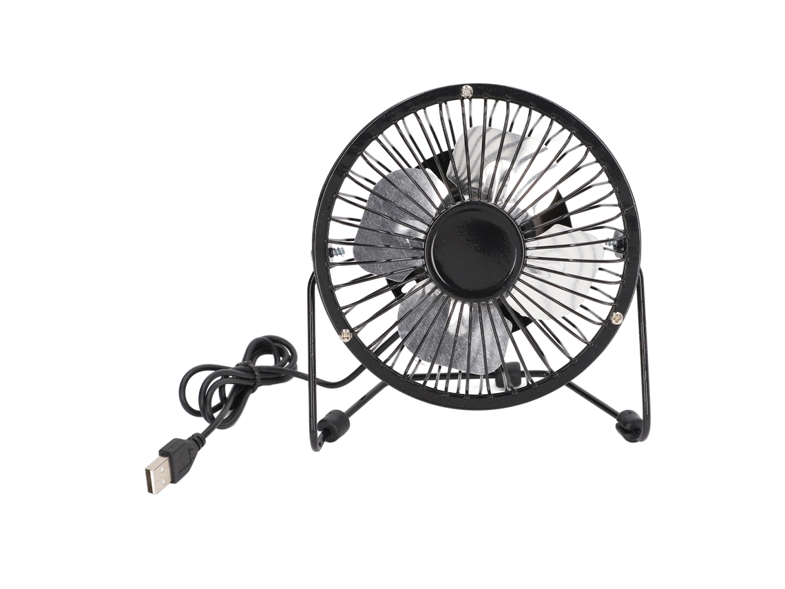 Ventilador Mesa Usb Pequeno 360° Rotativo Silencioso Portátil