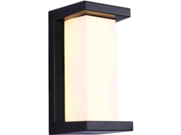 Applique Mural Led, Moderna, 3000k, 18w, Exterior, Para Corredor