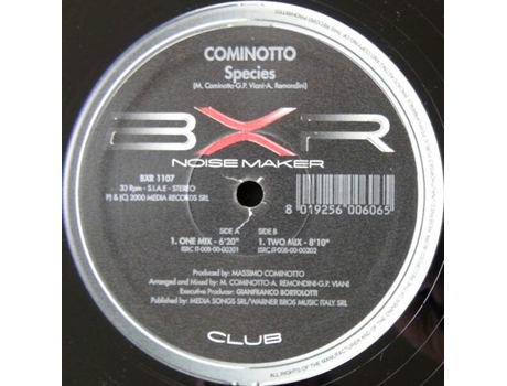 Vinil Species, Massimo Cominotto Bxr