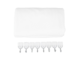 Tela De Projeção 16:9 Hd Plegável Anti-arrugas 120 Polegadas Para Casa Camping Interior Exterior Com 8 Ganchos