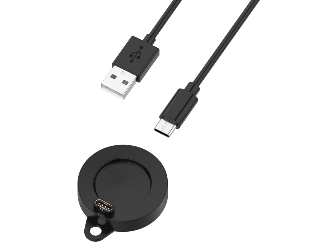 Carregador Para Garmin Instinct E Usb 1m Preto