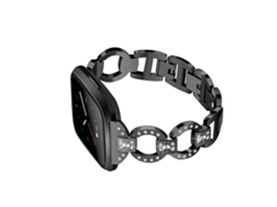 Pulseira De Relógio De Metal Em Aço Inoxidável Para Negócios, Pulseira De Relógio Prateada, 1 Pacote Olysi Shop