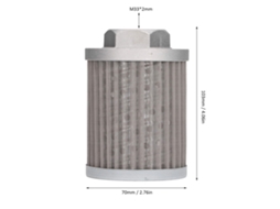 Filtro De Sucção Para Óleo Laxiscreed Que Elimina Humidade E Partículas Contaminantes