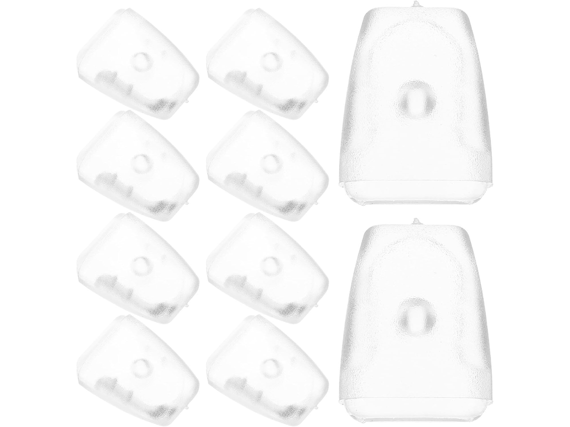 Toddmomy Conjunto De 20-protetores Pé Transparentes Em Pvc Para Pia, Ideais Para Ralos De Cozinha E Lavanderia