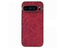 Capa Protetora Para Google Pixel 9 Pro Xl, Compatível Com Design Texturizado Galvanizado E Anti-queda