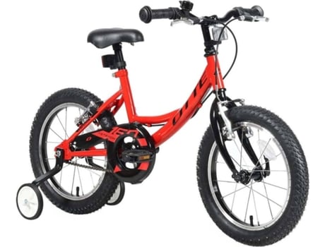 Bicicleta Infantil OTTE Asteron 16'' (6 - 8 anos - Vermelho)