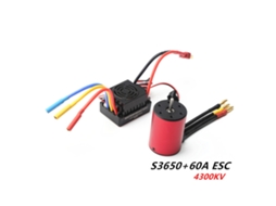 Motor Brushless 3650 4300kv Com Esc 60a Da Laxiscreed Para Drones E Modelismo