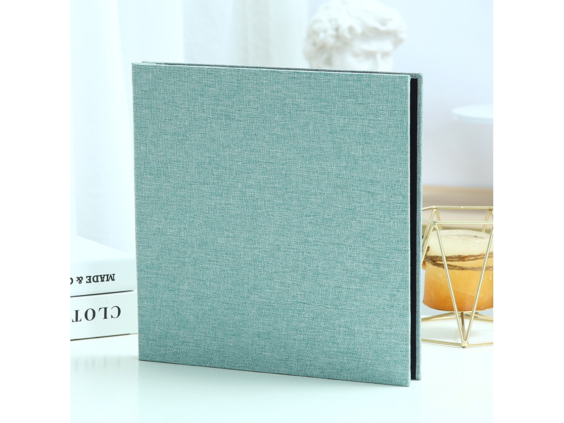 Álbum De Fotografias Autoadesivo Diy 16 Polegadas , Capa Em Sarapilheira Verde Hexinyigjly